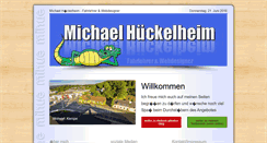 Desktop Screenshot of huckeduck.de